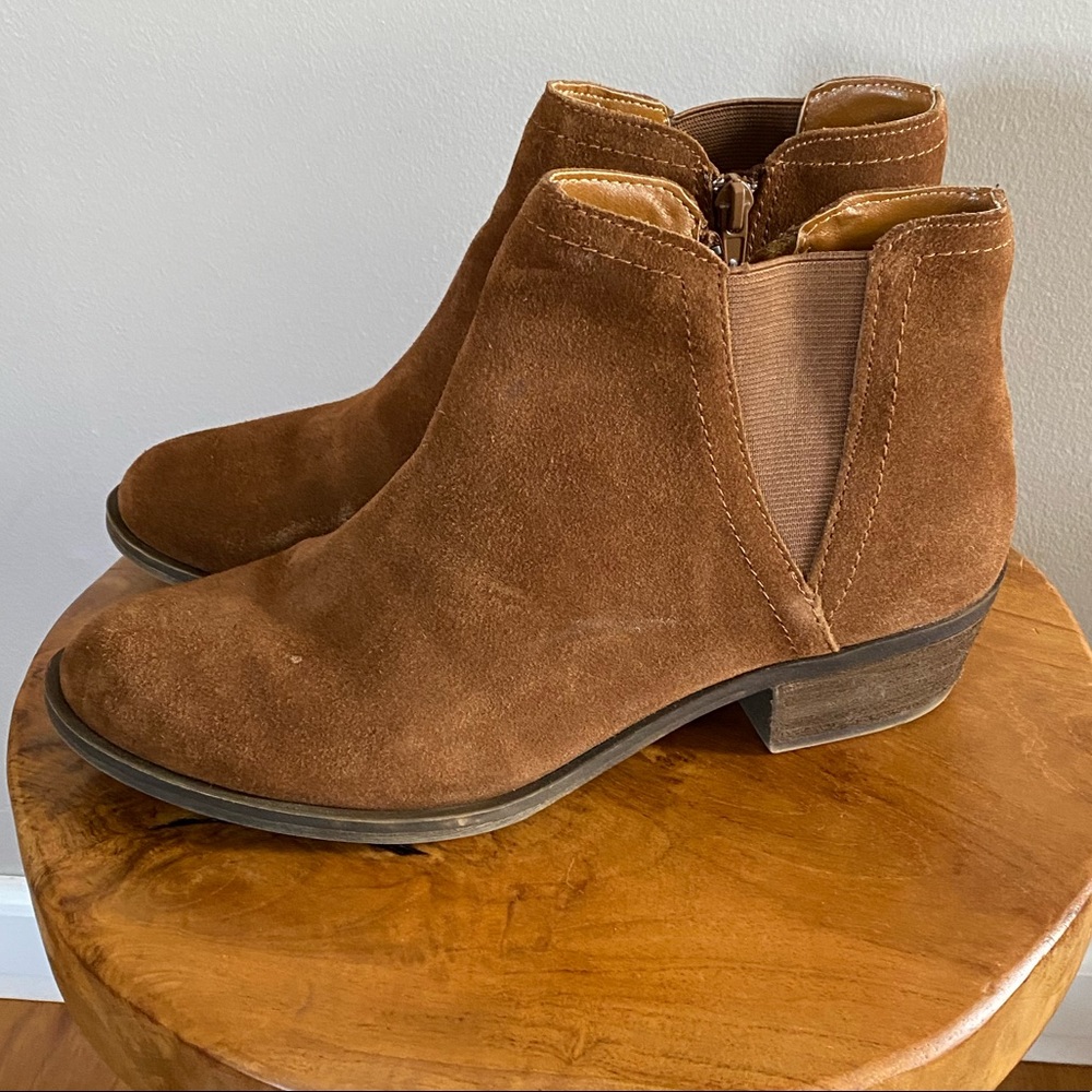 Kenzie Suede Congac - Size 8 - Booties